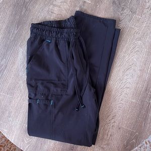 Black Scrub Bottoms Size Small